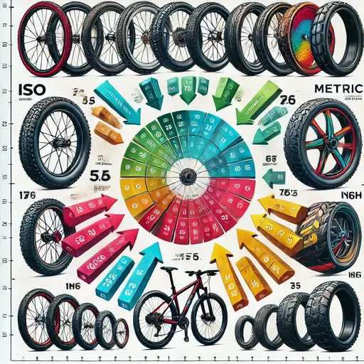 bike tire size conversion chart