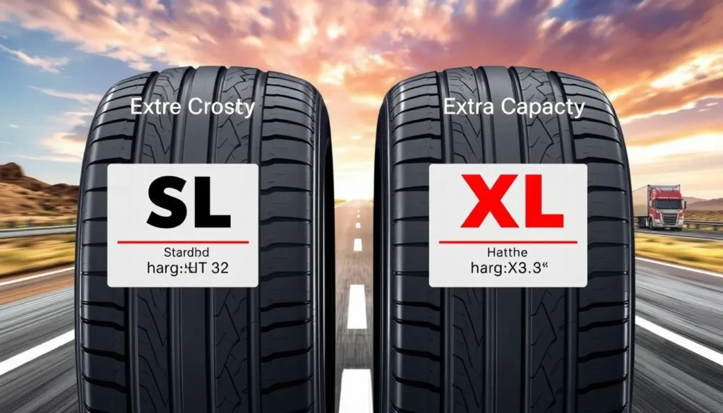 sl vs xl load range