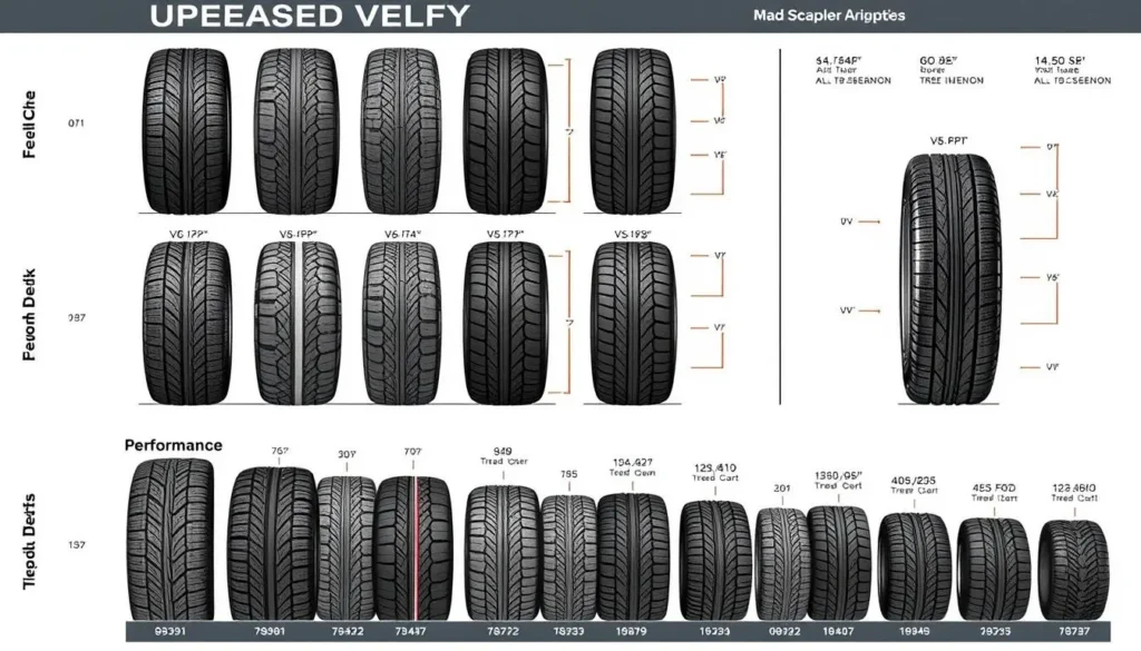 tire depth chart